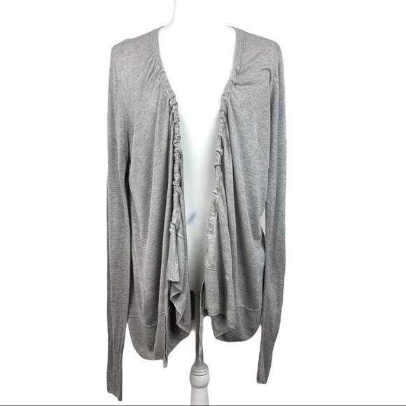 J. Crew Sweaters - J.Crew Women’s Gray Silk Blend Cardigan Open Front